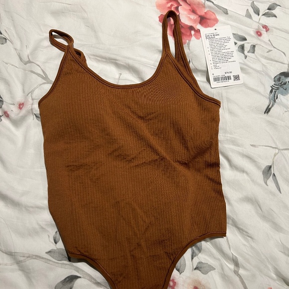 Lululemon Ebb to Street Bodysuit Size 6 - Picture 5 of 7